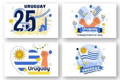 10 Uruguay Independence Day Illustration Product Image 2
