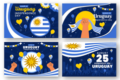 10 Uruguay Independence Day Illustration Product Image 3