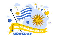 10 Uruguay Independence Day Illustration Product Image 4