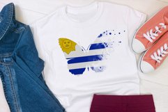 National Sublimation Art- Backgrounds Bundle. Uruguay Product Image 2