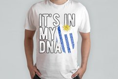 It&#039;s in my DNA Uruguay Flag Fingerprint PNG Sublimation Product Image 2