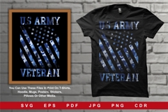 US Army Veteran Blue Navy Camouflage Product Image 1