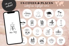 us cities and destinations instagram highlight covers
