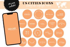 us cities instagram highlight covers