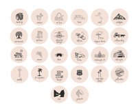 us cities instagram templates