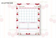 Cherry Monthly Planner Template for May 2026 Product Image 3