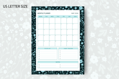 Floral Monthly Planner Template for May 2026 Product Image 3