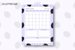 Blackberry Monthly Planner Template for June 2026 Product Image 3