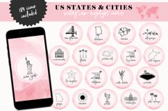 us states and cities instagram highlight covers