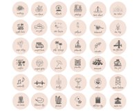 us states and cities instagram icons
