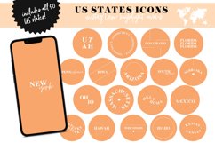 us states instagram highlight covers