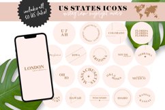 us states instagram highlight covers