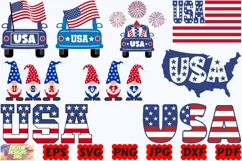 USA SVG | America SVG | 4th Of July SVG | Independence Day Product Image 1
