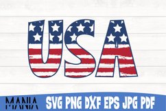 USA 2 Svg Cut File, 4th of July Svg Product Image 1