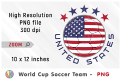 USA National Team Soccer Ball. World Cup 2026 Product Image 1