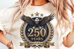 Patriotic Eagle PNG, 250th Anniversary USA, American Eagle PNG, 1776-2026 PNG, USA Pride PNG, Liberty 250 PNG, 4th of July Eagle, Independence Day PNG, American Flag Eagle, Patriotic Sublimation