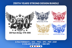 usa 250 anniversary, 4th of july svg, patriotic eagle png, 1776-2026 svg, american flag eagle, independence day svg, liberty 250 png, usa pride sublimation, july 4th svg, patriotic shirt design