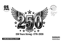 usa 250 anniversary, 4th of july svg, patriotic eagle png, 1776-2026 svg, american flag eagle, independence day svg, liberty 250 png, usa pride sublimation, july 4th svg, patriotic shirt design