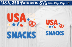 USA 250 Patriotic SVG | Funny 1776 Shirt Design Product Image 1