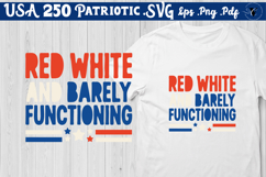 USA 250 Patriotic SVG | Funny 1776 Shirt Design Product Image 1