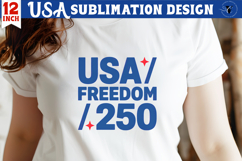 Patriotic sublimation | 4th of July | USA freedom 250 Product Image 1