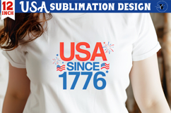 Patriotic sublimation | 4th of July | USA 1776 Product Image 1