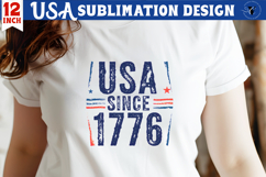Patriotic sublimation | 4th of July | USA 1776 Product Image 1