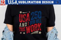Patriotic sublimation | 4th of July | USA 250 Product Image 1