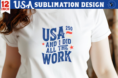 Patriotic sublimation | 4th of July | USA 250 Product Image 1
