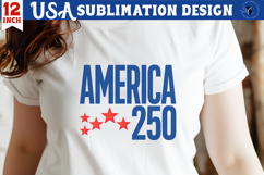 Patriotic sublimation | 4th of July | America 250 Product Image 1