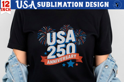 Patriotic sublimation | 4th of July | USA 250 Anniversary Product Image 1