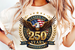 Patriotic Sublimation, Independence Day Png, 4th Of July Eagle, American Flag Eagle, American Eagle Png, Patriotic Eagle Png, Usa Pride Png, 250th Anniversary Usa, 1776-2026 Png, Liberty 250 Png