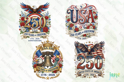 USA 250th Anniversary PNG Product Image 1