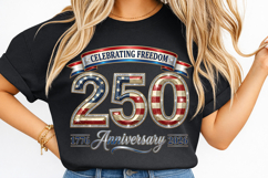 Freedom Shines PNG, 250th Anniversary USA, 1776-2026 PNG, Patriotic Sublimation, USA Pride PNG, Liberty 250 PNG, American Freedom SVG, 4th of July PNG, Independence Day PNG, Patriotic Shield PNG