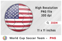 USA National Team Soccer Ball. World Cup 2026 Product Image 1