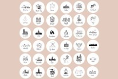 usa cities instagram story stickers