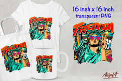 Statue of liberty clipart, Freedom, patriotic clipart PNG Product Image 1