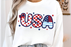 USA Coquette Png, Preppy USA Png, 4th of July Png Product Image 4