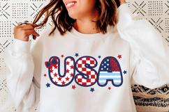 USA Coquette Png, Preppy USA Png, 4th of July Png Product Image 5