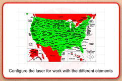 Laser cut America USA map SVG files vector template download Product Image 5