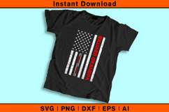 Billiard Grandpa SVG | American Flag Pool Cue Design Product Image 2