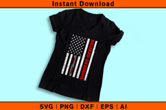 Billiard Grandpa SVG | American Flag Pool Cue Design Product Image 3