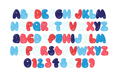 USA Jello Color Font Product Image 7