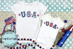 USA SVG and Sublimation design 4th of July design for Cricut Product Image 3