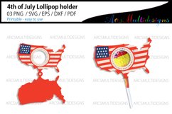 4th of july Lollipop holder svg bundle Product Image 3