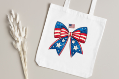USA patriotic bow, coquette bow clipart, flag theme bow, patriotic design art, digital bow design, stars and stripes, freedom bow art, USA flag design, coquette bow art, patriotic sublimation design