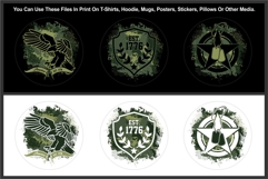 USA Patriotic Military Emblem Collection Product Image 2