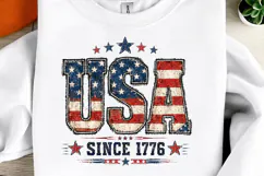 USA Since 1776 Png, Fourth Of July Png Product Image 1