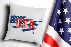USA SVG , Independence Day SVG, Patriotic SVG , USA Flag SVG Product Image 3