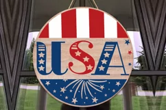 USA SVG Design, Fourth of July SVG, American Flag SVG Product Image 2
